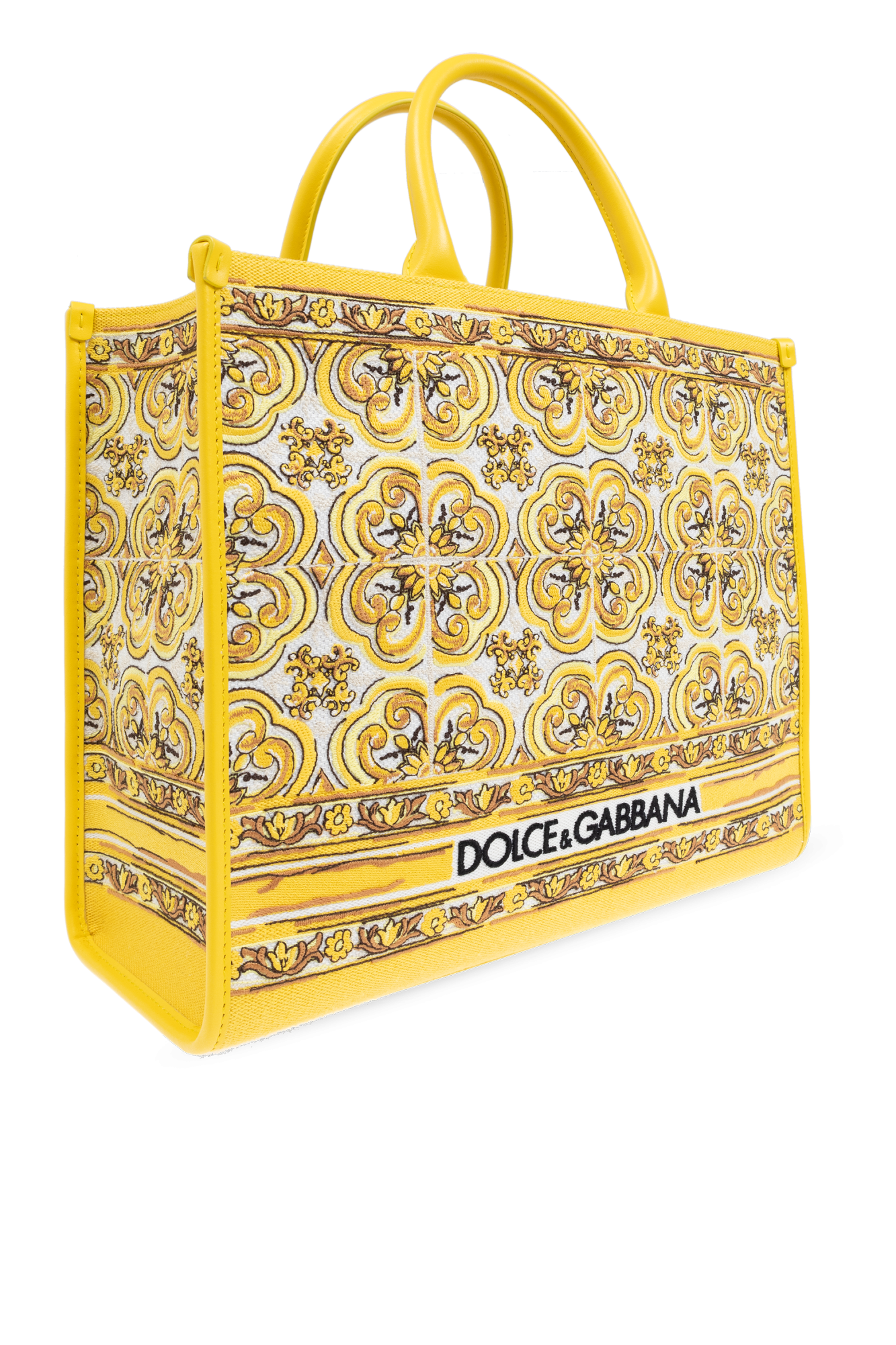 Dolce & Gabbana BB7836AC7058W047 関税送料込 Medium calfskin DG Logo Bag shopper in Orange for Women